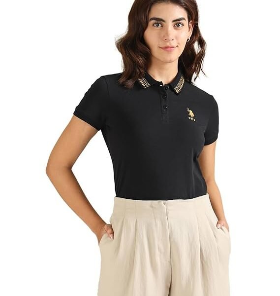U.S. POLO ASSN. Women's Regular Fit Polo Shirt