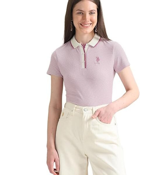 U.S. POLO ASSN. Women's Regular Fit Polo Shirt