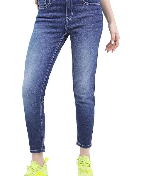 KETCH Women Skinny Fit Mid-Rise Jeans