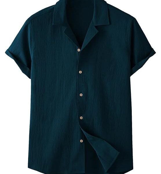 TAGDO Men's Regular Fit Casual Shirt (5171)