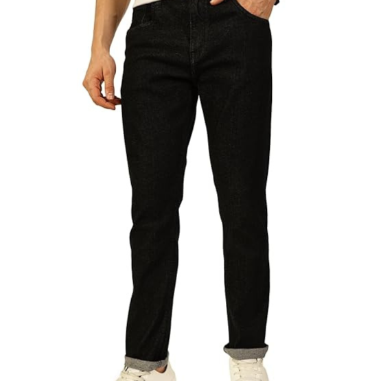 Thomas Scott Mens Slim Fit Mid-Rise Stretchable Jeans