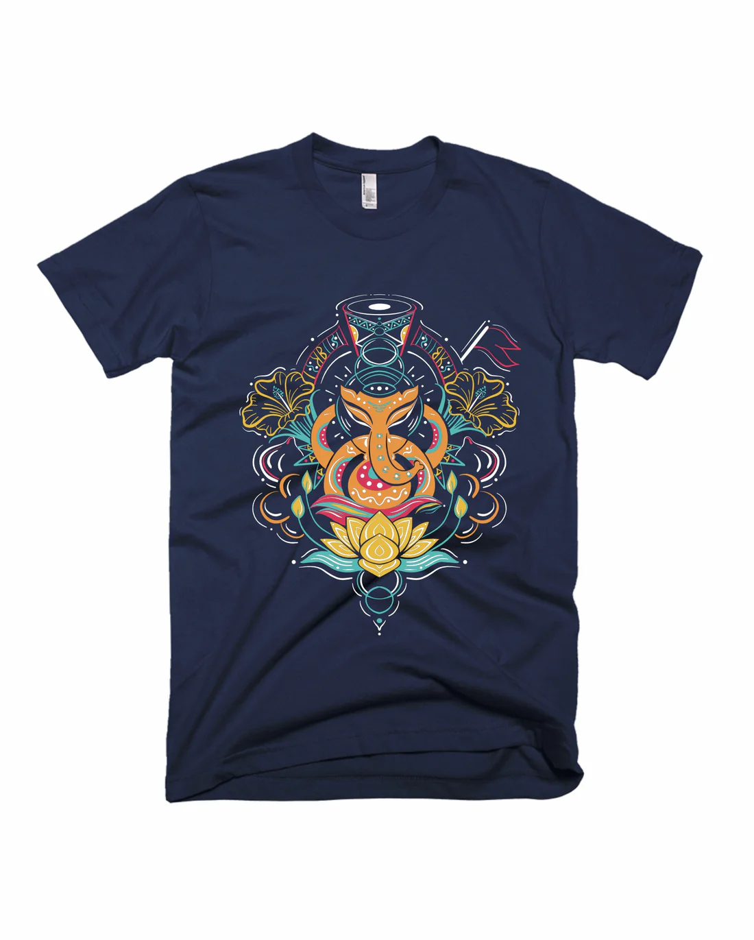ganesha-abstract-adults-tshirt